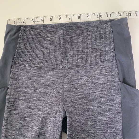 Athleta Excursion Hybrid Tight Heather Grey Sz S - Picture 9 of 11